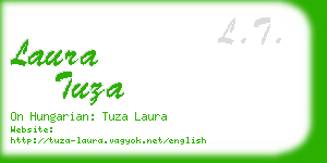 laura tuza business card